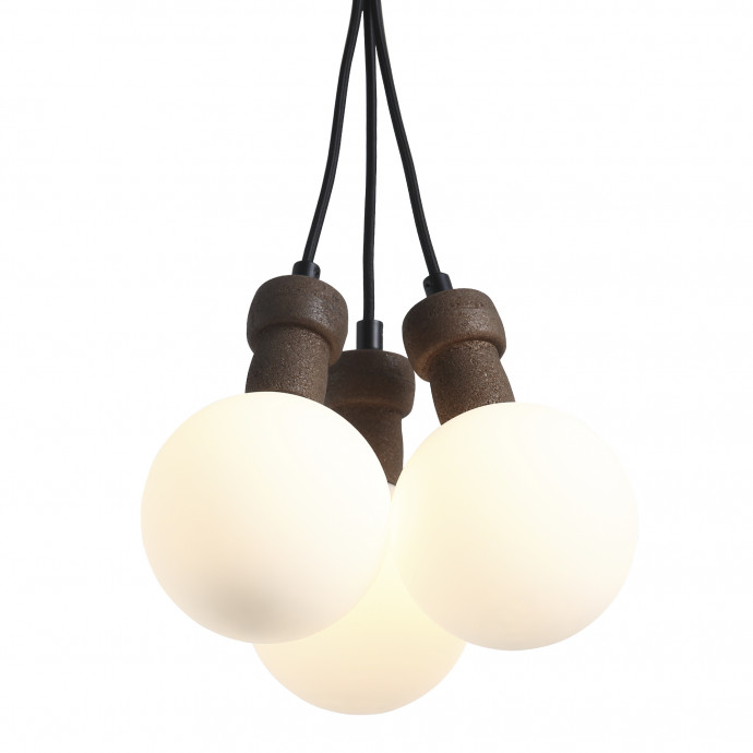 SL6226.403.03 Светильник подвесной ST-Luce Черный/Белый G9 3*5W 4000K CORK