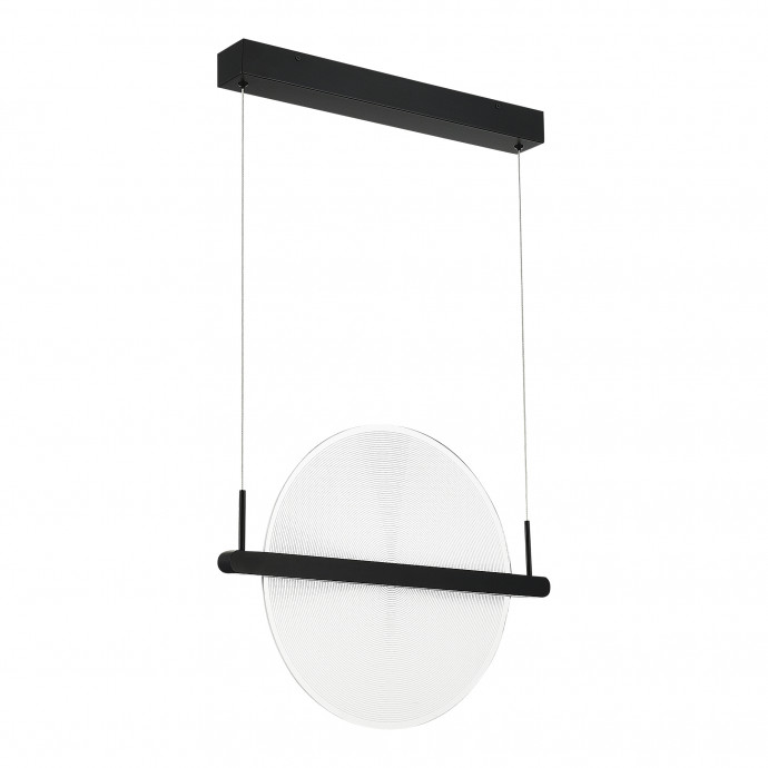 SL6233.403.15 Светильник подвесной ST-Luce Черный/Прозрачный LED 1*15W 4000K SPLENDID