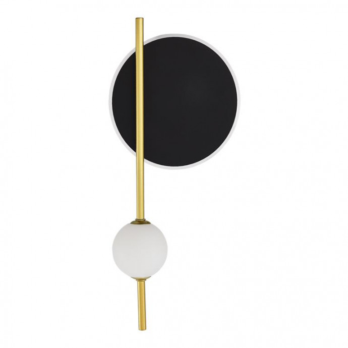 SL6507.431.02 Светильник настенный ST-Luce Шампань, Черный/Белый LED 1+1*9+4W 4000K DALI