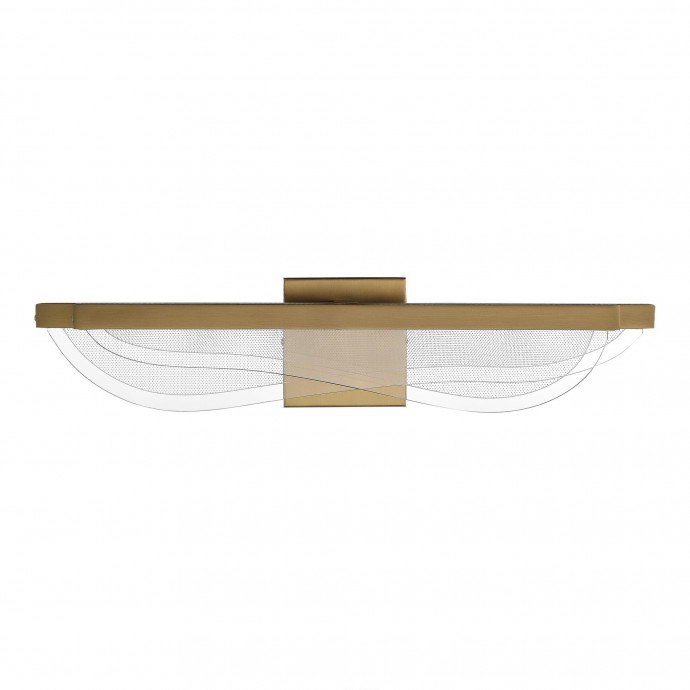 SL6509.201.01 Светильник настенный ST-Luce Золотистый/Прозрачный LED 1*18W 4000K FESALE