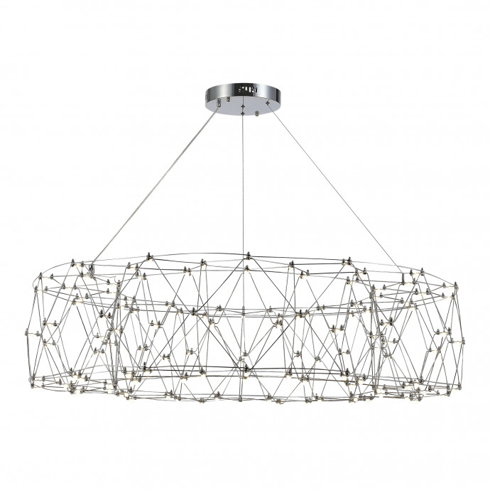 SL6602.103.72 Светильник подвесной ST-Luce Хром/Прозрачный LED 1*72W 4000K GRAVETTA