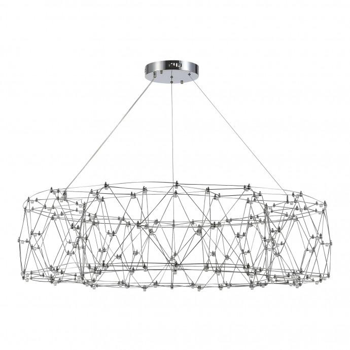 SL6602.103.72 Светильник подвесной ST-Luce Хром/Прозрачный LED 1*72W 4000K GRAVETTA