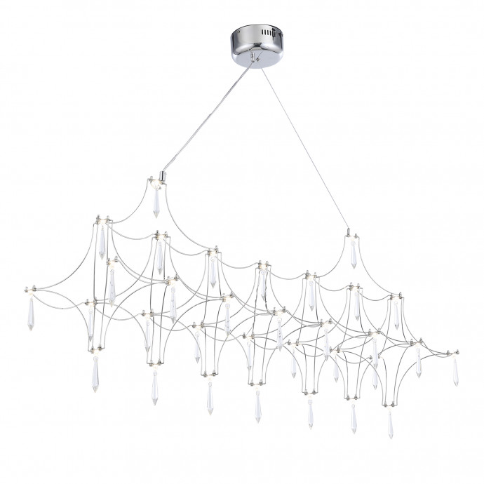 SL6603.103.17 Светильник подвесной ST-Luce Хром/Прозрачный LED 1*17W 4000K GRAVETTA