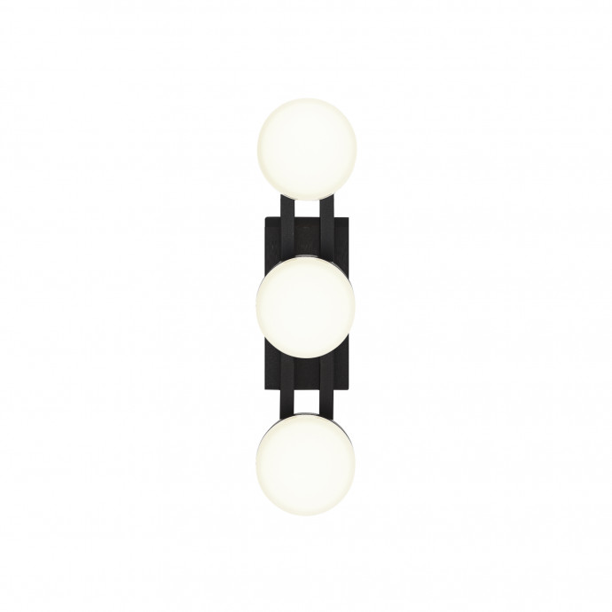 SL6610.401.03 Светильник настенный ST-Luce черный/белый LED 1*6W 4000K MONRO