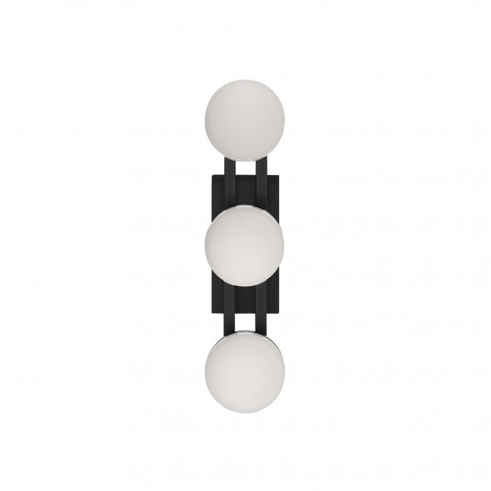 SL6610.401.03 Светильник настенный ST-Luce черный/белый LED 1*6W 4000K MONRO