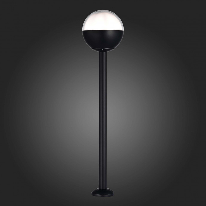 SL9000.405.01 Светильник уличный наземный ST-Luce Черный/Белый E27 1*40W OMBRA