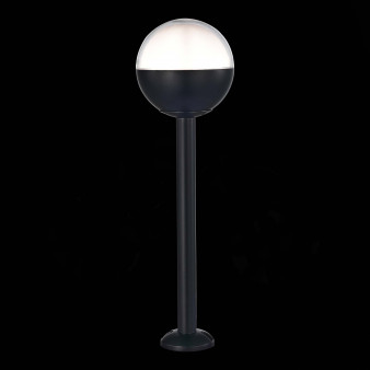 SL9000.415.01 Светильник уличный наземный ST-Luce Черный/Белый E27 1*40W OMBRA