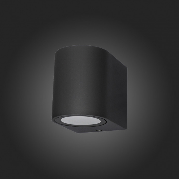 SL9001.401.01 Светильник уличный настенный ST-Luce Черный/ GU10 1*35W BORGO