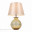 SL968.904.01 Прикроватная лампа ST-Luce Хром, Янтарный/Бежевый E27 1*60W (из 2-х коробок) AMPOLLA
