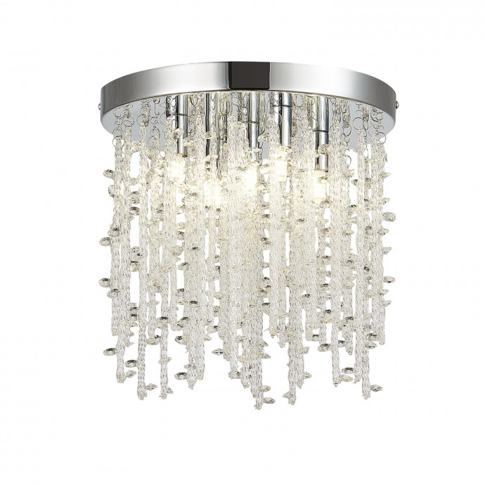 SLE103302-05 Светильник потолочный Хром/Прозрачный G9 LED 5*3W LUCCHIO