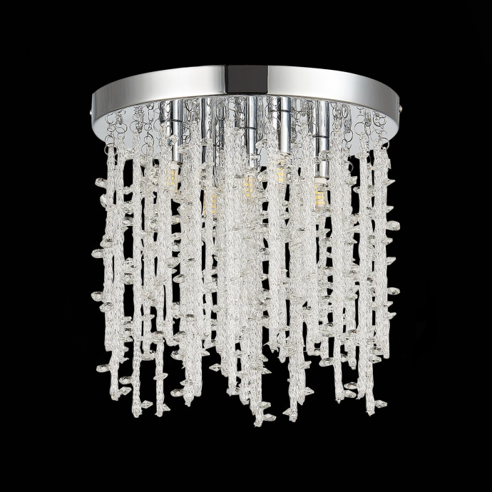 SLE103302-05 Светильник потолочный Хром/Прозрачный G9 LED 5*3W LUCCHIO