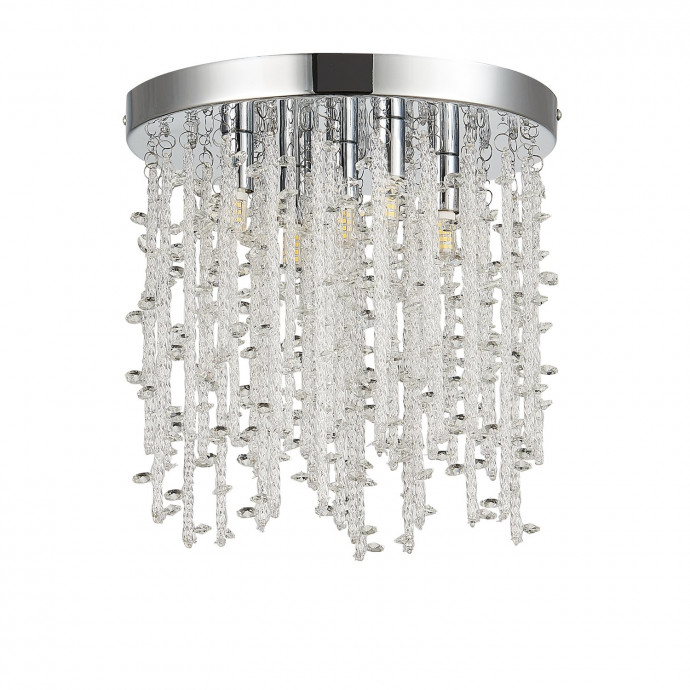 SLE103302-05 Светильник потолочный Хром/Прозрачный G9 LED 5*3W LUCCHIO