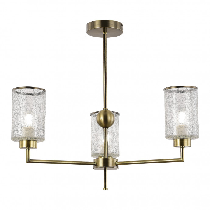 SLE1046-302-03 Светильник потолочный Бронза/Прозрачный E27 3*60W VESTRE