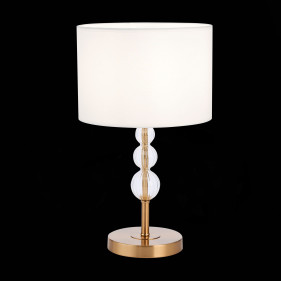 SLE105714-01 Прикроватная лампа Латунь, Прозрачный/Белый E14 1*40W