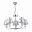 SLE107413-05 Светильник подвесной Хром/Серебристый E14 5*60W DALIDA
