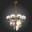 SLE1096-203-13 Светильник подвесной Матовое золото/Белый, Дымчатый G9 13*5W AVEIRO