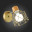 SLE110401-01 Светильник настенный Золотистый, Светлое дерево/Золотистый E27 1*60W STELITTO