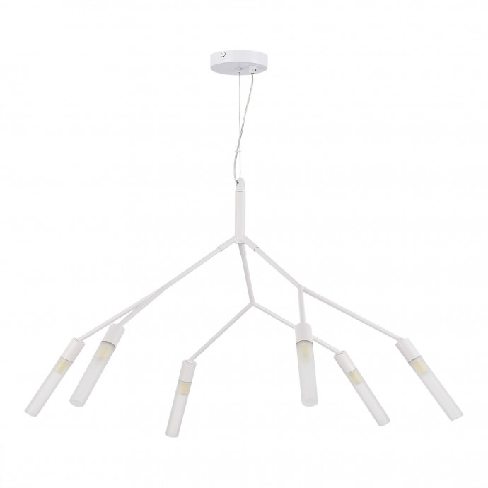 SLE1129-503-06 Светильник подвесной Белый/Белый G9 6*5W KAITO