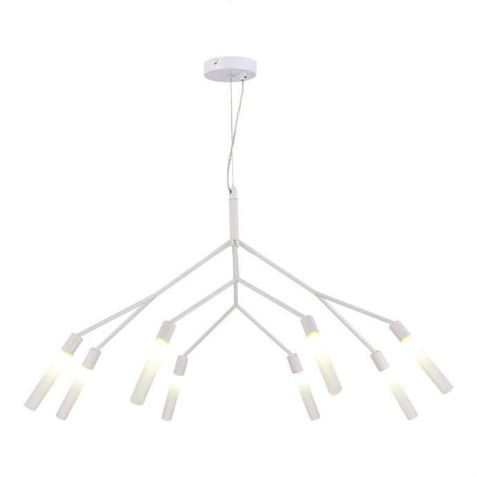 SLE1129-503-08 Светильник подвесной Белый/Белый G9 8*5W KAITO