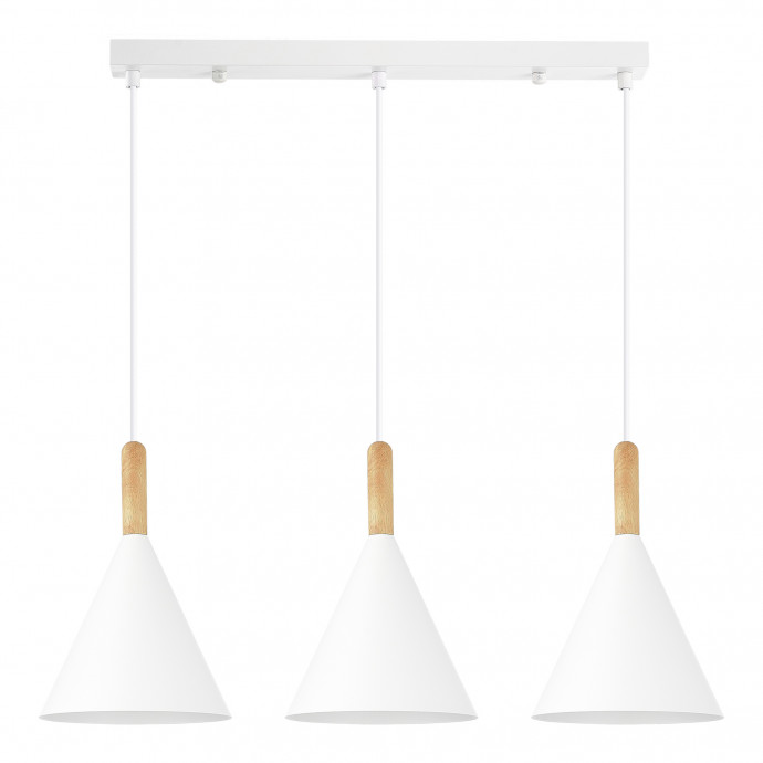 SLE1255-503-03 Светильник подвесной Белый/Белый E27 3*40W ARKET