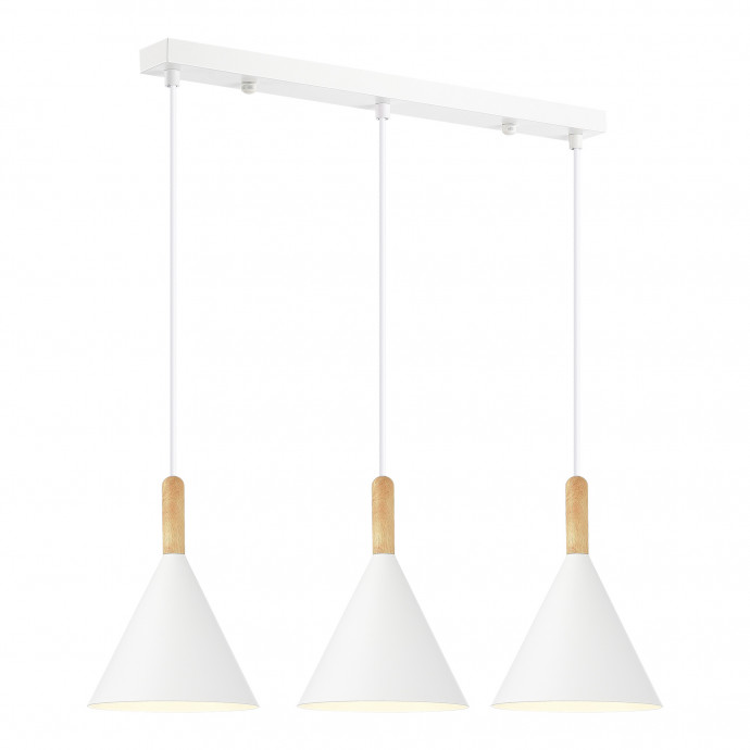 SLE1255-503-03 Светильник подвесной Белый/Белый E27 3*40W ARKET