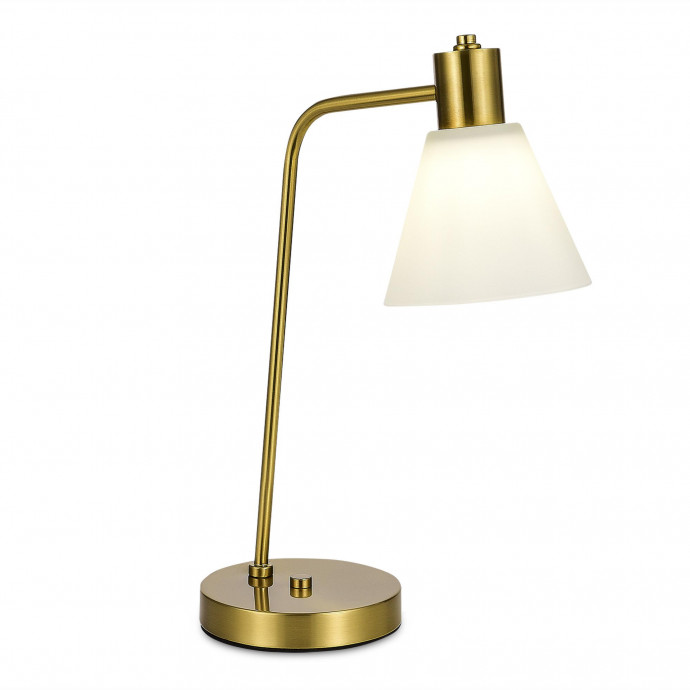 SLE1561-304-01 Прикроватная лампа Латунь/Белый E27 1*60W ARKI