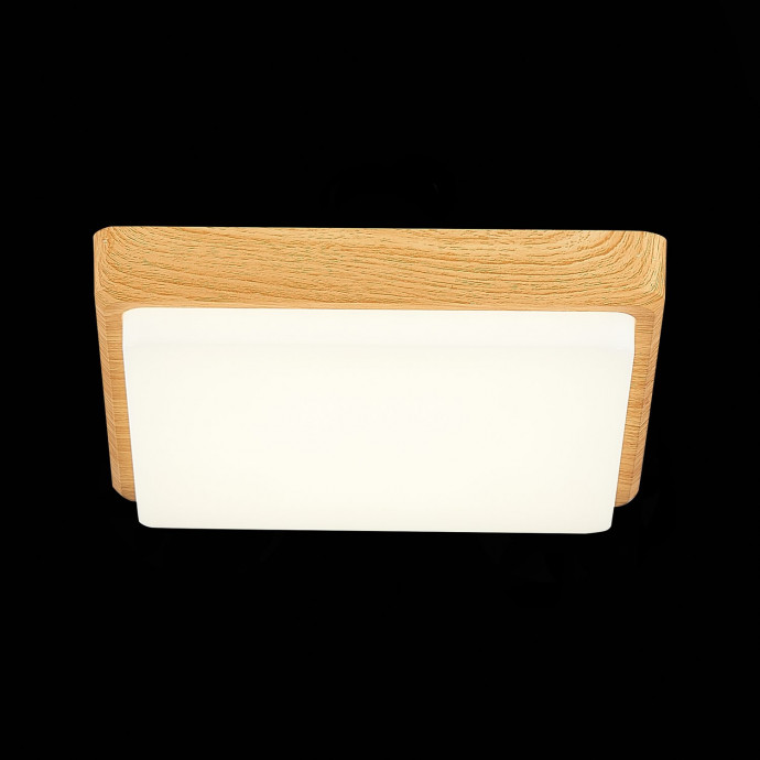 SLE200202-01 Светильник потолочный Светло-коричневый/Белый LED 1*20W 4000K TADDIO