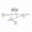 SLE201052-06 Светильник потолочный Белый/Белый LED 6*7W 4000K NOBEL