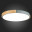SLE201372-01 Светильник потолочный Серый, Светлое дерево/Белый LED 1*40W 3000K/4000K/6000K DELIA