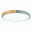 SLE201372-01 Светильник потолочный Серый, Светлое дерево/Белый LED 1*40W 3000K/4000K/6000K DELIA