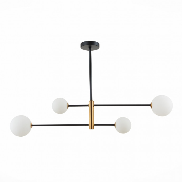 SLE220103-04 Светильник потолочный Черный, Бронза/Белый G9 4*5W ARCOLA