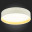 SLE300552-01 Светильник потолочный Белый/Белый, Серебристый LED 1*50W 3000K/4000K/5000K BRESCIA