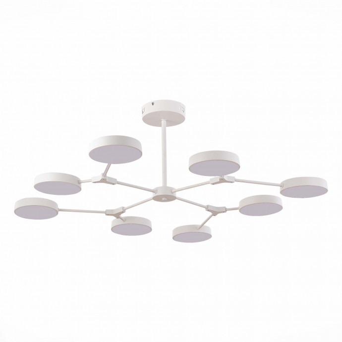 SLE6003-502-08 Светильник потолочный Белый/Белый LED 8*10W MONTA