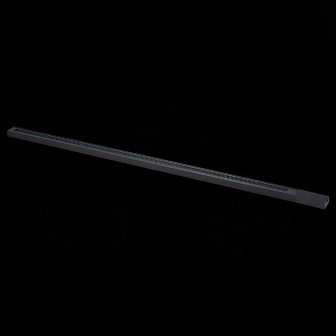 ST001.419.00 Шинопровод однофазный накладной  ST-Luce Черный Длина 1 000мм Однофазная трековая система