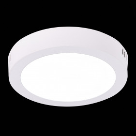 ST112.542.12 Светильник настенно-потолочный Белый LED 1*12W 4000K 795Lm Ra80 120° IP20 D160xH28 90-265V