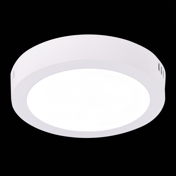 ST112.542.12 Светильник настенно-потолочный Белый LED 1*12W 4000K 795Lm Ra80 120° IP20 D160xH28 90-265V Накладные светильники