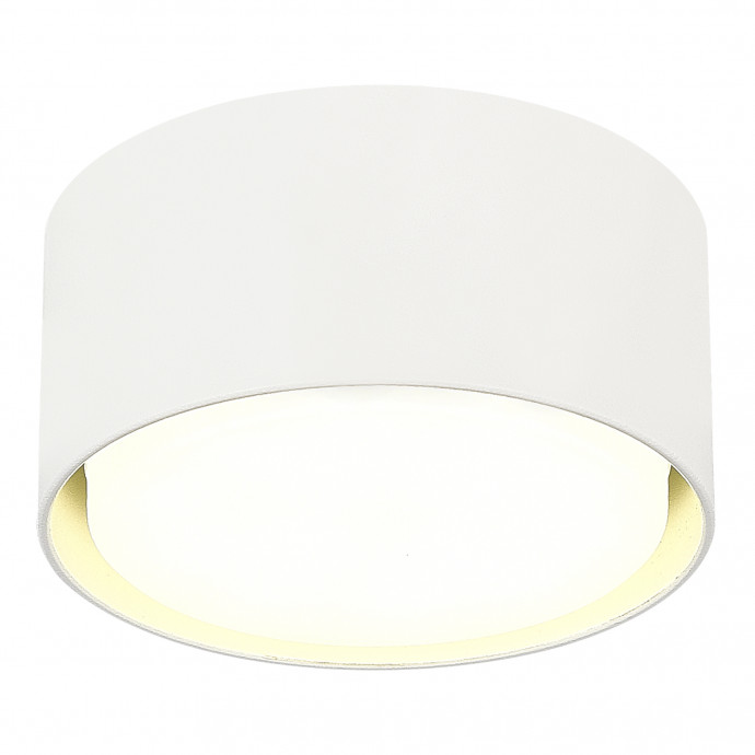 ST164.502.01 Светильник потолочный Белый GX53 1*50W IP20 D85xH40 220V Без ламп Накладные светильники