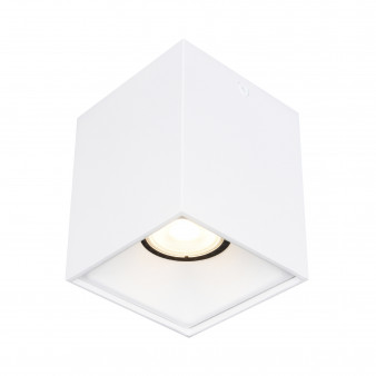 ST168.502.01 Светильник потолочный Белый GU10 1*50W IP20 L82,5xW82,5xH104 220V Без ламп Накладные светильники