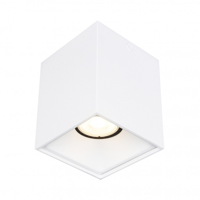 ST168.502.01 Светильник потолочный Белый GU10 1*50W IP20 L82,5xW82,5xH104 220V Без ламп Накладные светильники