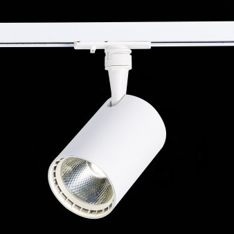 ST351.546.20.24 Св-к трек. Белый LED 1*20W 4000K 1 800Lm Ra?80 24° IP20 L118xW78xH174 100-240V Однофазная трековая система