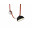 ST453.436.20 Св-к трек. Черный LED 1*20W 3000K 1 474Lm Ra90 120 IP20 D200xH113 48V BAND