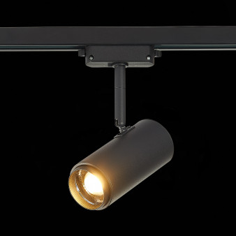 ST600.436.12 Св-к трек. Zoom Черный LED 1*12W 3000K 1 200Lm Ra>80 15-60° IP20 L137xW59xH178 170-240VV Однофазная трековая система