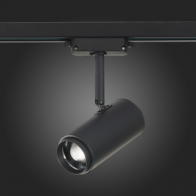 ST600.436.12 Св-к трек. Zoom Черный LED 1*12W 3000K 1 200Lm Ra>80 15-60° IP20 L137xW59xH178 170-240V BASE