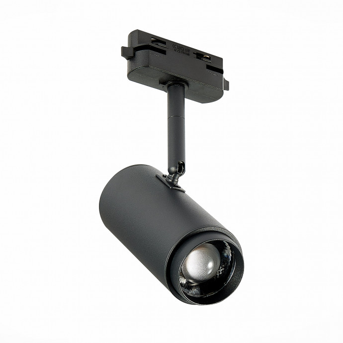 ST600.436.12 Св-к трек. Zoom Черный LED 1*12W 3000K 1 200Lm Ra>80 15-60° IP20 L137xW59xH178 170-240V BASE