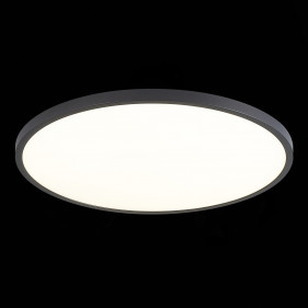 ST601.442.48 Светильник настенно-потолочный Черный LED 1*48W 4000K 4 320Lm Ra>80 120° IP20 D600xH27 185-265V