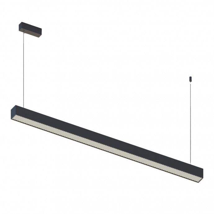 ST612.433.32 Светильник подвесной Черный LED 1*35W 3000K 698Lm Ra>80 120°IP20 L1120xW50xH60 180-220V Подвесные светильники