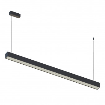 ST612.443.32 Светильник подвесной Черный LED 1*35W 4000K 962Lm Ra>80 120°IP20 L1120xW50xH60 180-220V Подвесные светильники