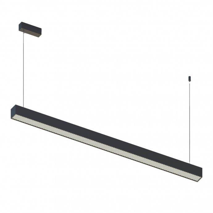 ST612.443.32 Светильник подвесной Черный LED 1*35W 4000K 962Lm Ra>80 120°IP20 L1120xW50xH60 180-220V Подвесные светильники