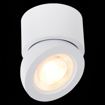 ST654.532.10 Светильник потолочный Белый LED 1*10W 3000K 850Lm Ra>90 38° IP20 D95xH96 180-240V Накладные светильники