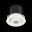 ST702.138.12 Св-к встр. Белый LED 1*12W 3000K 900Lm Ra80 24° IP20 D90xH92 180-240V Встраиваемые светильники